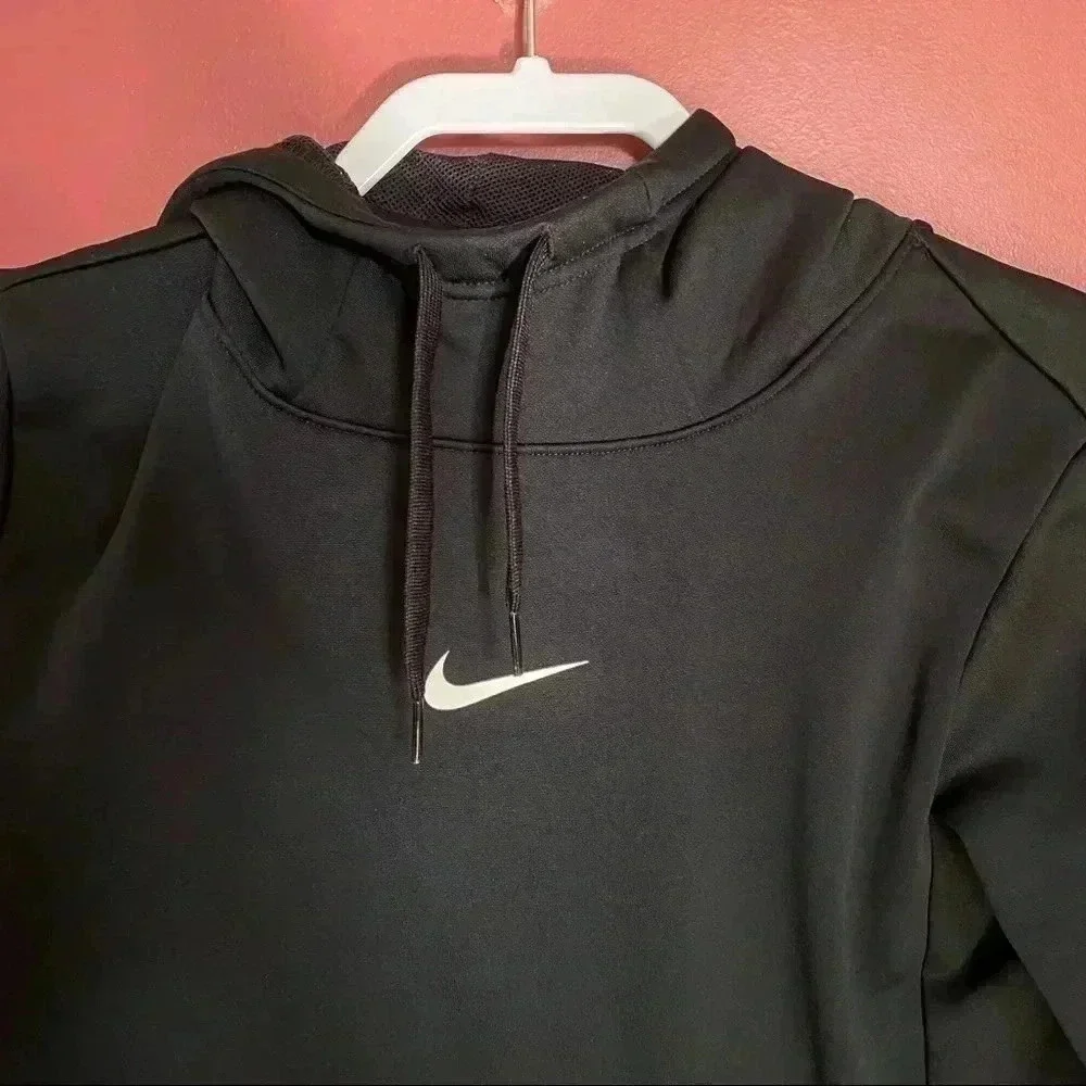 Nike Black Hooded Sweater